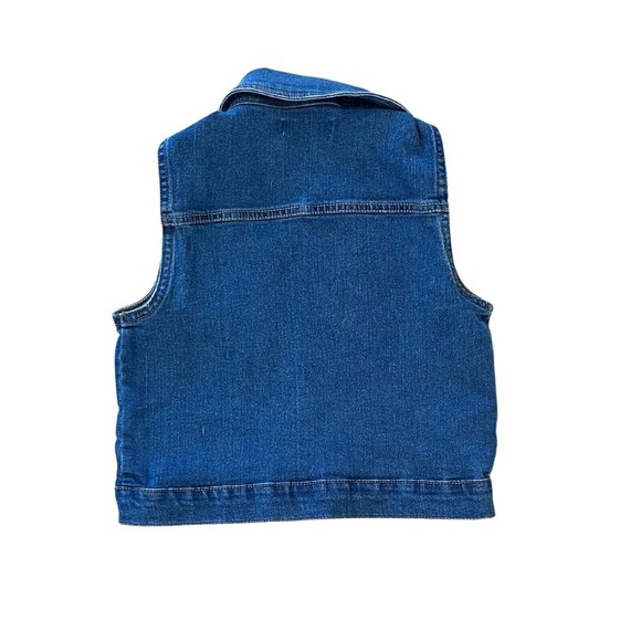 BCBG Girls  Size S Denim Jacket Vest Blue - Picture 2 of 3